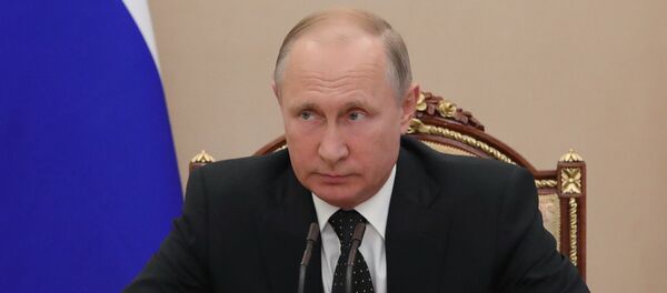 Президент РФ В. Путин провел заседание Совбеза РФ - Sputnik Литва