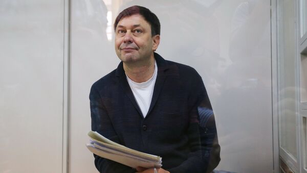 Vyriausiasis RIA Novosti Ukraina redaktorius Kirilas Višinskis - Sputnik Lietuva