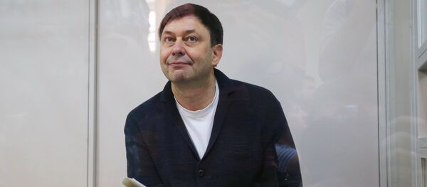 Рассмотрение апелляции по делу журналиста К. Вышинского - Sputnik Литва