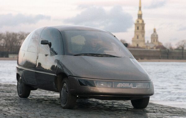 Новый легковой автомобиль Охта, созданный самодеятельными конструкторами - Sputnik Литва