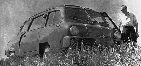 Концепт-кар НАМИ-013, 1953 год - Sputnik Литва