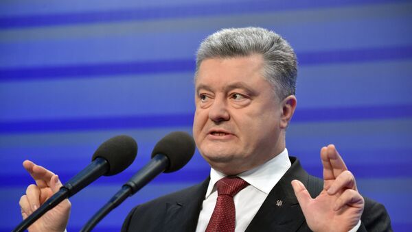Президент Украины Петр Порошенко, архивное фото - Sputnik Литва