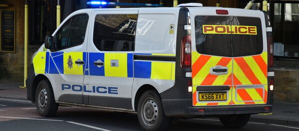 Солсбери, Великобритания, полицейский автомобиль Солсбери, Великобритания, полицейский автомобиль - Sputnik Литва