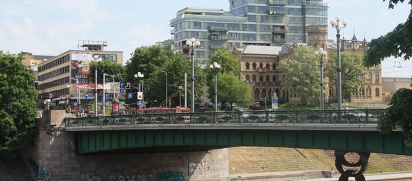 Зеленый мост в Вильнюсе - Sputnik Lietuva