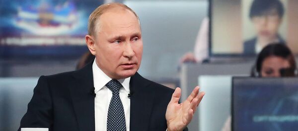 LIVE:Прямая линия с Владимиром Путиным 2018 LIVE:Прямая линия с Владимиром Путиным 2018 - Sputnik Lietuva