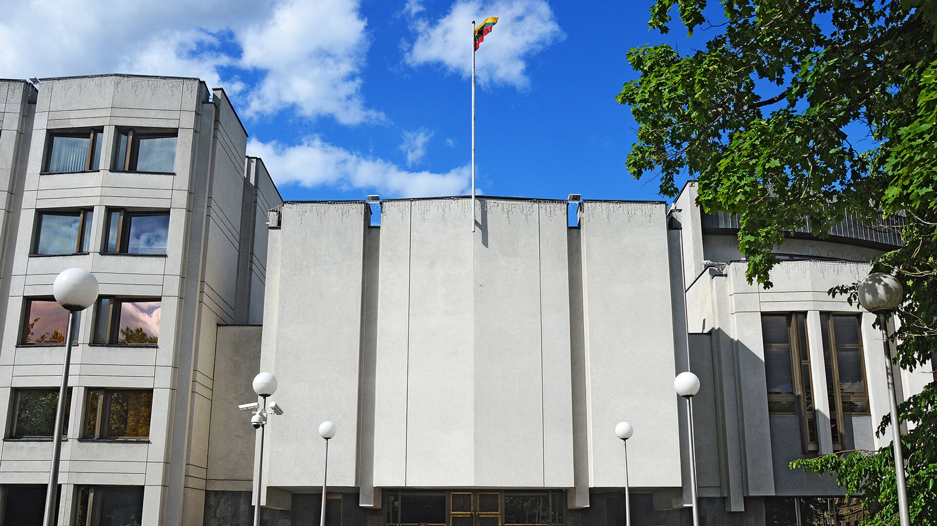 Здание правительства Литвы, архивное фото - Sputnik Литва, 1920, 30.03.2022