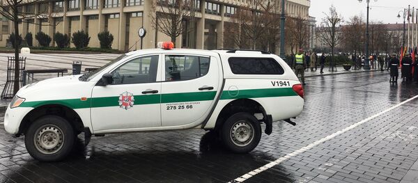 Автомобиль полиции, архивное фото Автомобиль полиции, архивное фото - Sputnik Литва