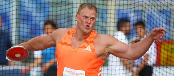Дискобол Андрюс Гуджюс Дискобол Андрюс Гуджюс - Sputnik Литва