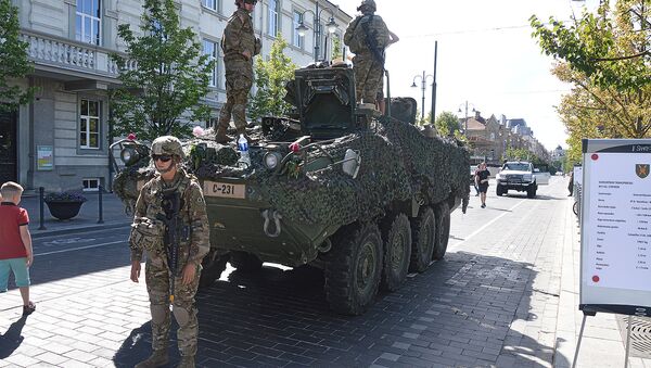 Демонстрация военной техники НАТО в Вильнюсе - Sputnik Lietuva