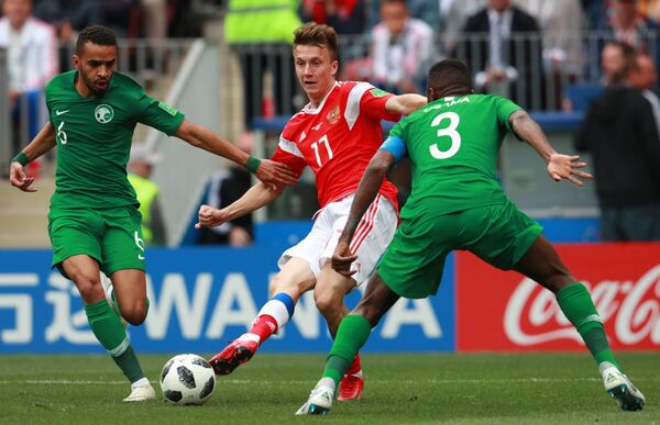 Футбол. ЧМ-2018. Матч Россия — Саудовская Аравия - Sputnik Литва