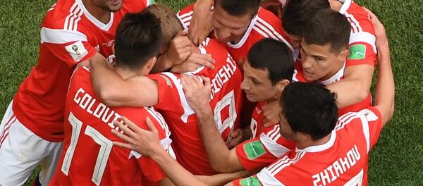 Футбол. ЧМ-2018. Матч Россия — Саудовская Аравия - Sputnik Литва