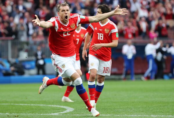 Футбол. ЧМ-2018. Матч Россия — Саудовская Аравия - Sputnik Литва