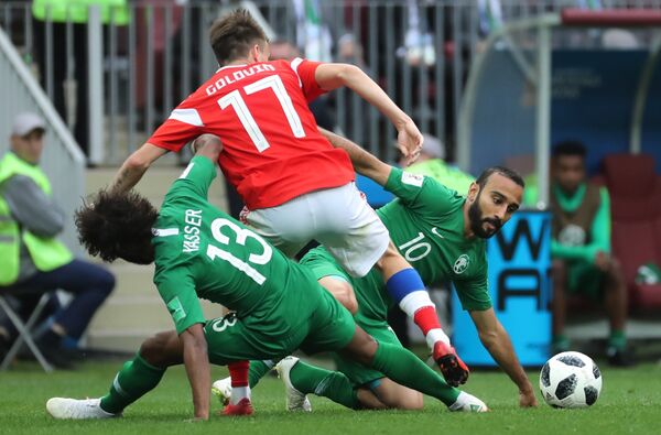 Футбол. ЧМ-2018. Матч Россия — Саудовская Аравия - Sputnik Литва