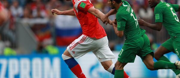 Футбол. ЧМ-2018. Матч Россия — Саудовская Аравия - Sputnik Литва