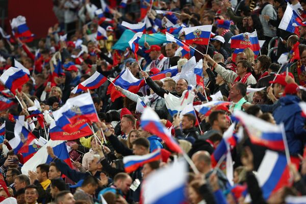 Футбол. ЧМ-2018. Матч Россия — Египет Футбол. ЧМ-2018. Матч Россия — Египет - Sputnik Литва