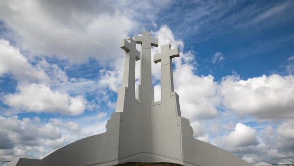 Памятник Три креста - Sputnik Литва