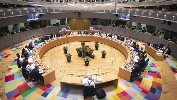 Лидеры ЕС в Брюсселе на совещании по борьбе с нелегальной миграцией - Sputnik Литва