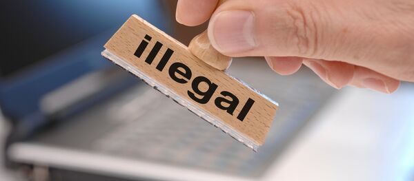 Нелегальная иммиграция, архивное фото - Sputnik Литва