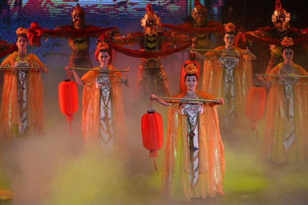 Открытие фестиваля китайской культуры в Москве - Sputnik Литва