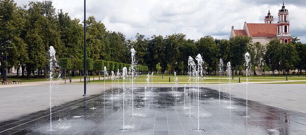 Lukiškių aikštės fontanas Lukiškių aikštės fontanas - Sputnik Lietuva