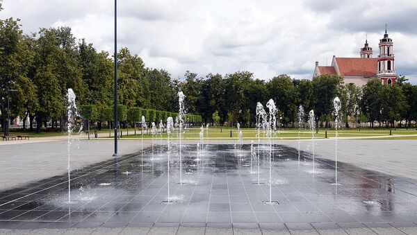 Lukiškių aikštės fontanas - Sputnik Lietuva