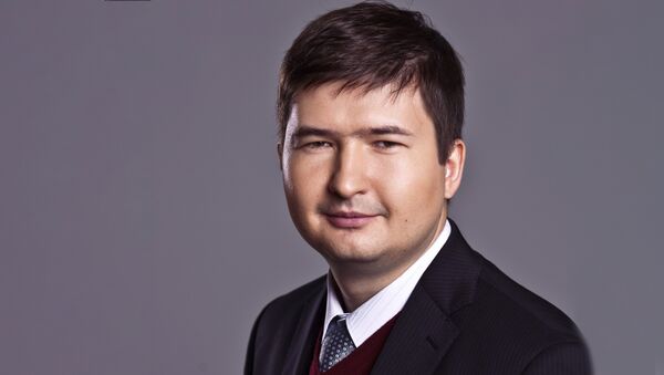 Вице-президент компании Золотой монетный дом Алексей Вязовский - Sputnik Литва