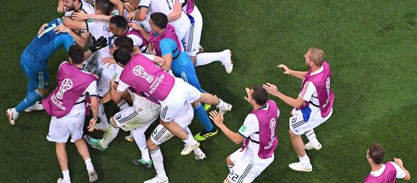 Футбол. ЧМ-2018. Матч Испания - Россия Футбол. ЧМ-2018. Матч Испания - Россия - Sputnik Lietuva