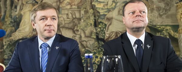 Саулюс Сквернялис и Рамунас Карбаускис - Sputnik Литва