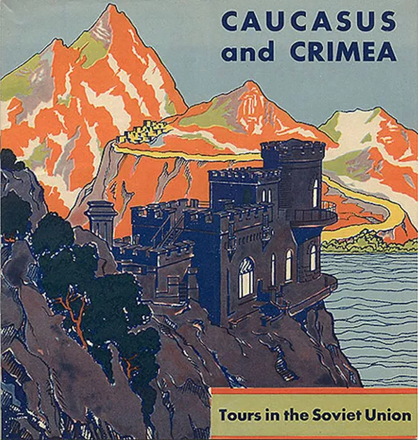 Советская туристическая брошюра Кавказ и Крым Советская туристическая брошюра Кавказ и Крым - Sputnik Lietuva