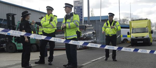 Сотрудники английской полиции, архивное фото - Sputnik Литва