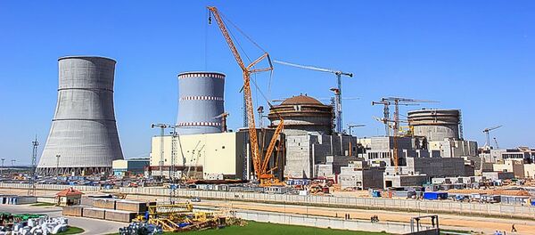 Строительство Белорусской АЭС - Sputnik Литва