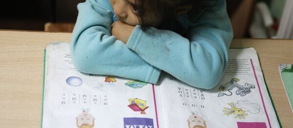 Урок русского языка, архивное фото - Sputnik Литва