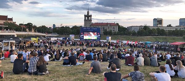 Фан-зона в Вильнюсе - Sputnik Lietuva