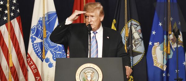 Президент США Дональд Трамп - Sputnik Литва