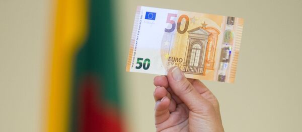 Новая банкнота в 50 евро - Sputnik Литва