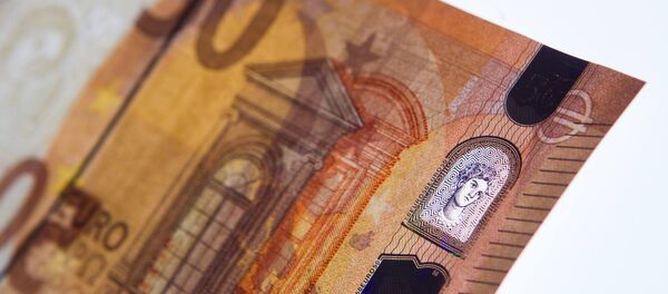 Новая банкнота в 50 евро Новая банкнота в 50 евро - Sputnik Lietuva