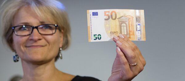 Новая банкнота в 50 евро - Sputnik Литва