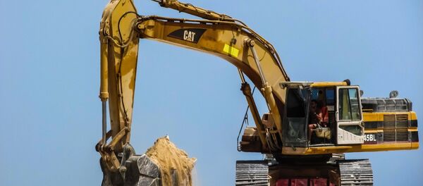 Экскаватор, архивное фото - Sputnik Литва