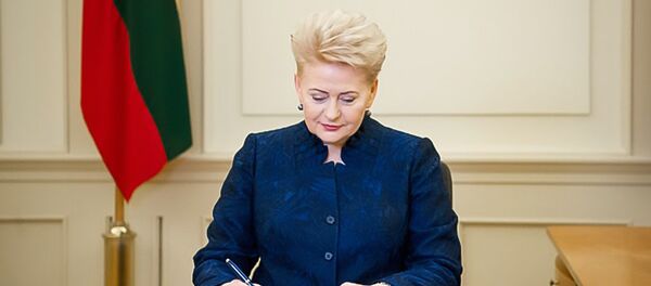 Президент Литвы Даля Грибаускайте - Sputnik Литва