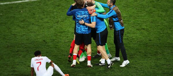 Футбол. ЧМ-2018. Матч Хорватия - Англия - Sputnik Литва
