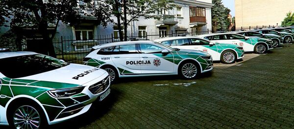 Новые машины для литовской полиции - Sputnik Литва