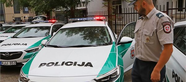 Новые машины для литовской полиции - Sputnik Литва