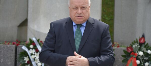 Посол России в Литве Александр Удальцов, 13 июля 2018 года - Sputnik Литва