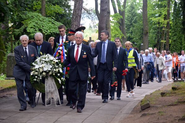 Празднование 74-й годовщины освобождения Вильнюса от фашистских захватчиков, 13 июля 2018 года - Sputnik Литва