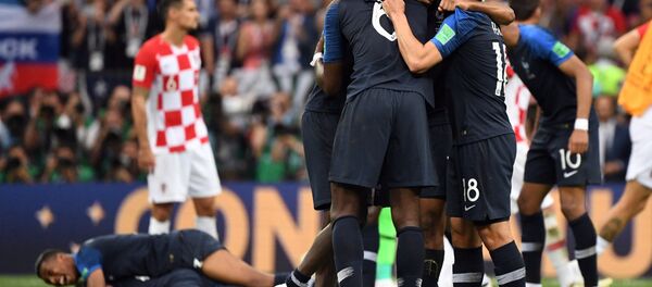 Футбол. ЧМ-2018. Финал. Матч Франция — Хорватия - Sputnik Литва