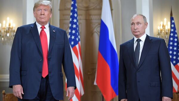 Trampo ir Putino susitikimas - Sputnik Lietuva