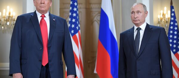 Trampo ir Putino susitikimas - Sputnik Lietuva