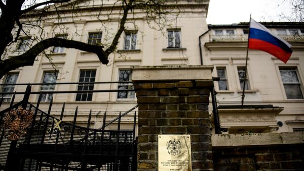 Rusijos ambasados pastatas Londone - Sputnik Lietuva