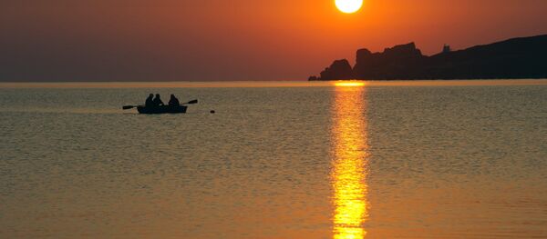 Отдых на Азовском побережье, архивное фото - Sputnik Литва