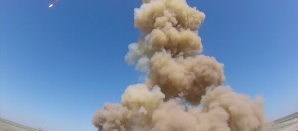 Пуск модернизированной противоракеты российской системы ПРО на полигоне Сары-Шаган (Казахстан) - Sputnik Литва